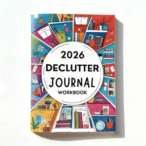 2026 Declutter Journal & Planner Workbook, Home Organization Guide with Structured Templates, Family Organizing & Personal Planning Book