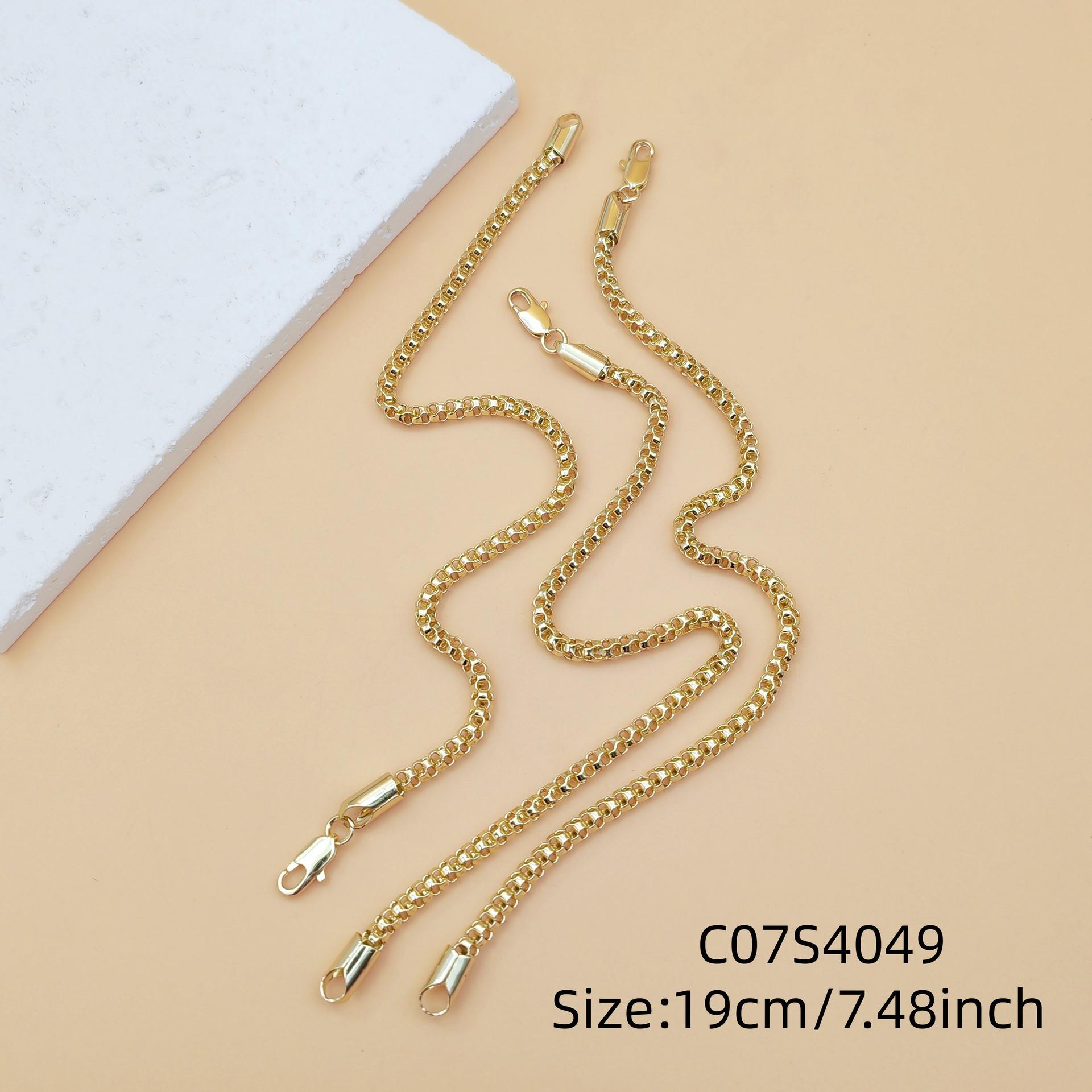 Women’s Curb Chain Bracelet Set with Paved Crystal Round Charm Vintage Luxury Jewelry Minimalist High-End Stackable Accessory Elegant for Daily Wear Parties & Gift Giving