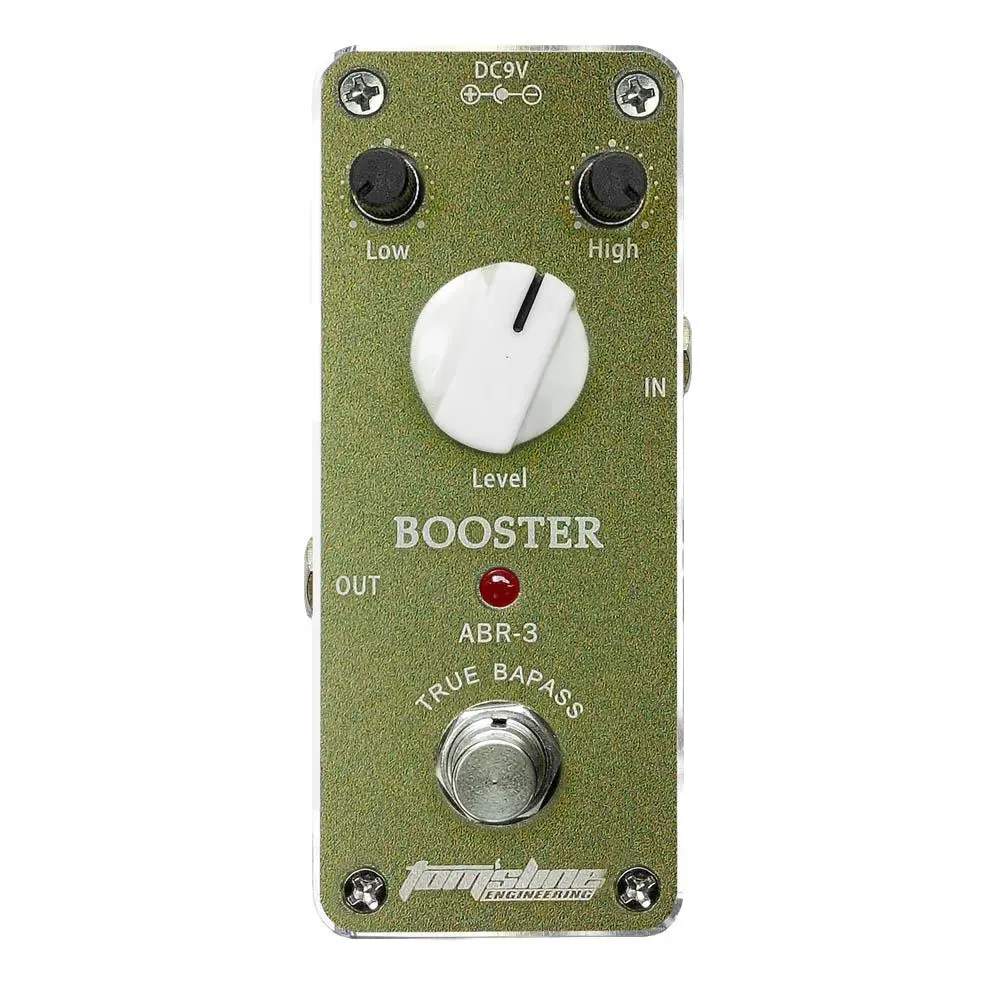 Anoma Abr-3 Booster Sound Enhancer Effect Pedal, Music Equipment for Improved Tone Quality, Essential Gear for Musicians and Audio Enthusiasts