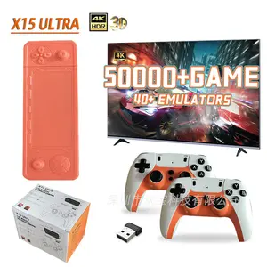 New X15 Ultra Retro Arcade Game Console, 2.4G Wireless Connection, HD HDMI for Home TV Entertainment