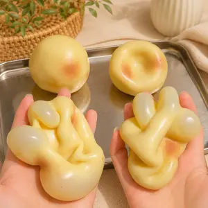 Squishy Potato Stress Relief Toy – Soft Moldable Fidget, No Rebound After Squeezing, Deformable Putty for Relaxation & Stress Relief