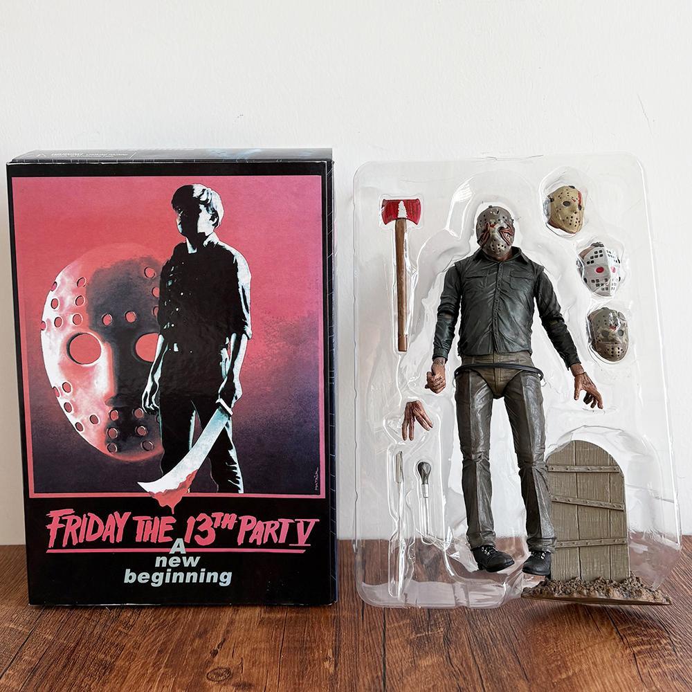 NECA The 13th Figure Part V  Jason Voorhees Action Figure Collectible Model Dolls Toys