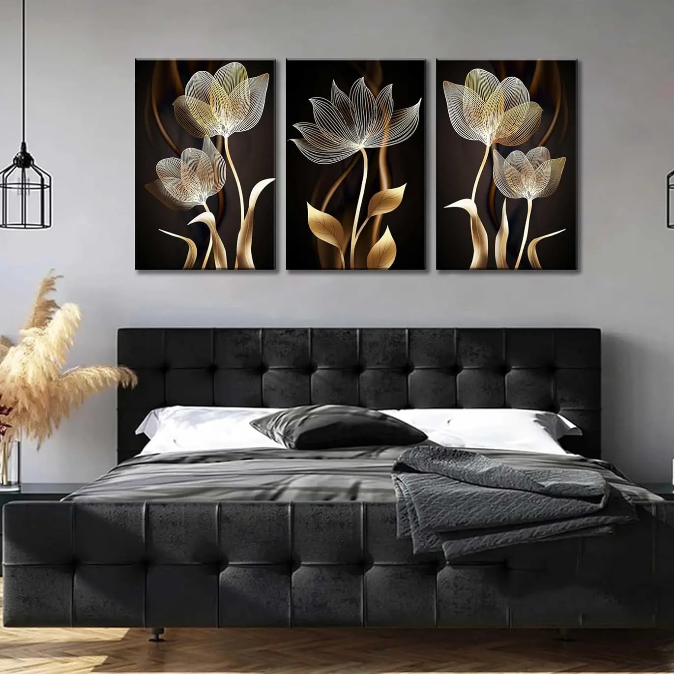 3-Pack Canvas Print Posters, Frameless