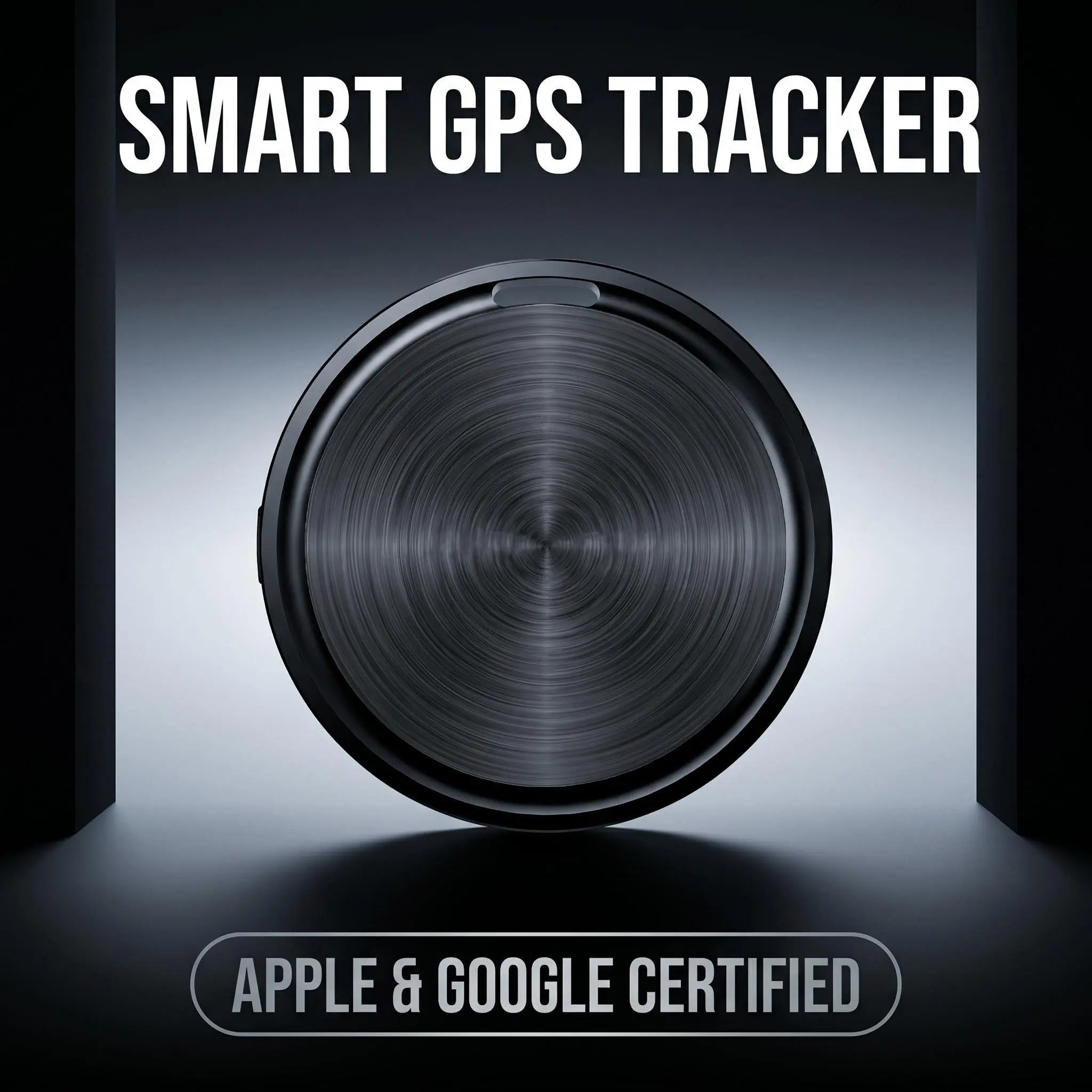 F8 GPS Tracker Authorized Item Locator Works with Apple Find My & Google Find Hub real-time location wireless tag
