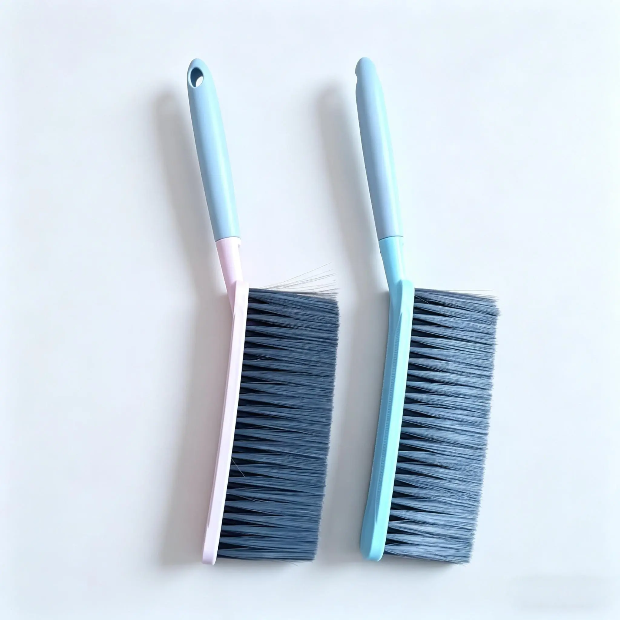 Random Color Office Sofa Dusting Brush Set, Long Handle Sweeping Broom, Small Table Keyboard Cleaner, Cleaning Supplies, 1 Piece/2 Pieces