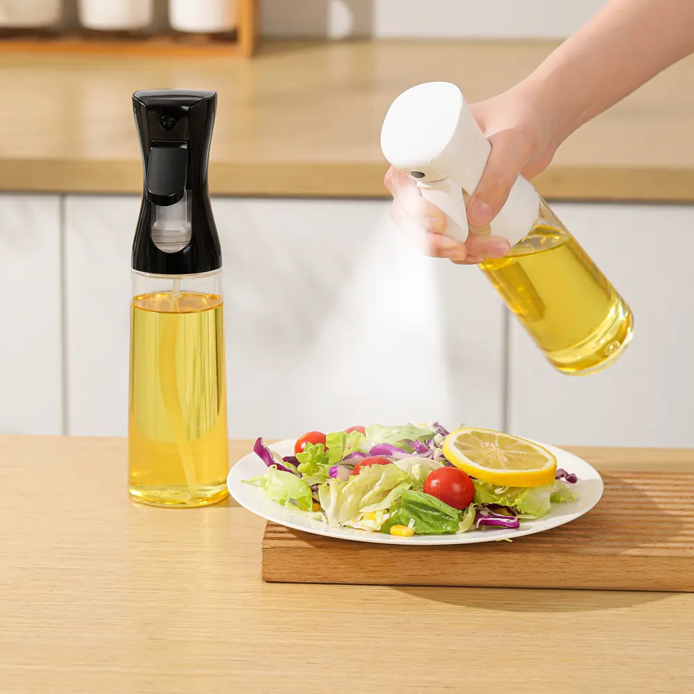Household oil spray pot Kitchen air fryer Food grade oil spray bottle Outdoor barbecue bottle Edible oil spray control
