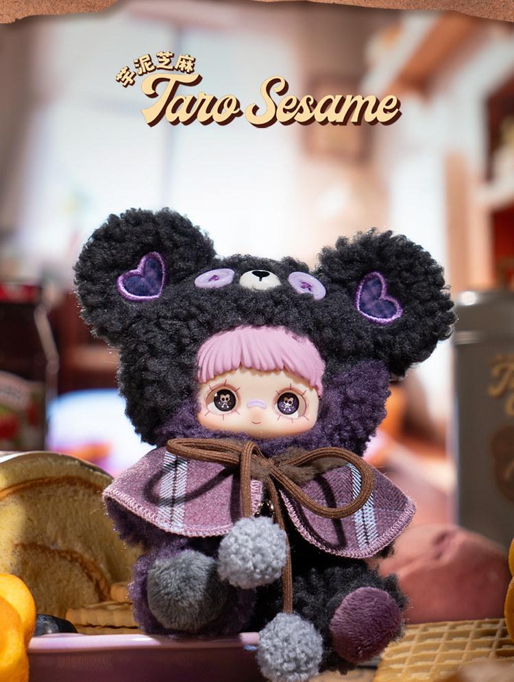 Maymei Tiny Bear Cookie Series Mini Blind Box 1PC(1 of 9 Possible Styles) Cute Keychain Figures Collectible Toys Birthday Gifts (1Pcs Blind Box)