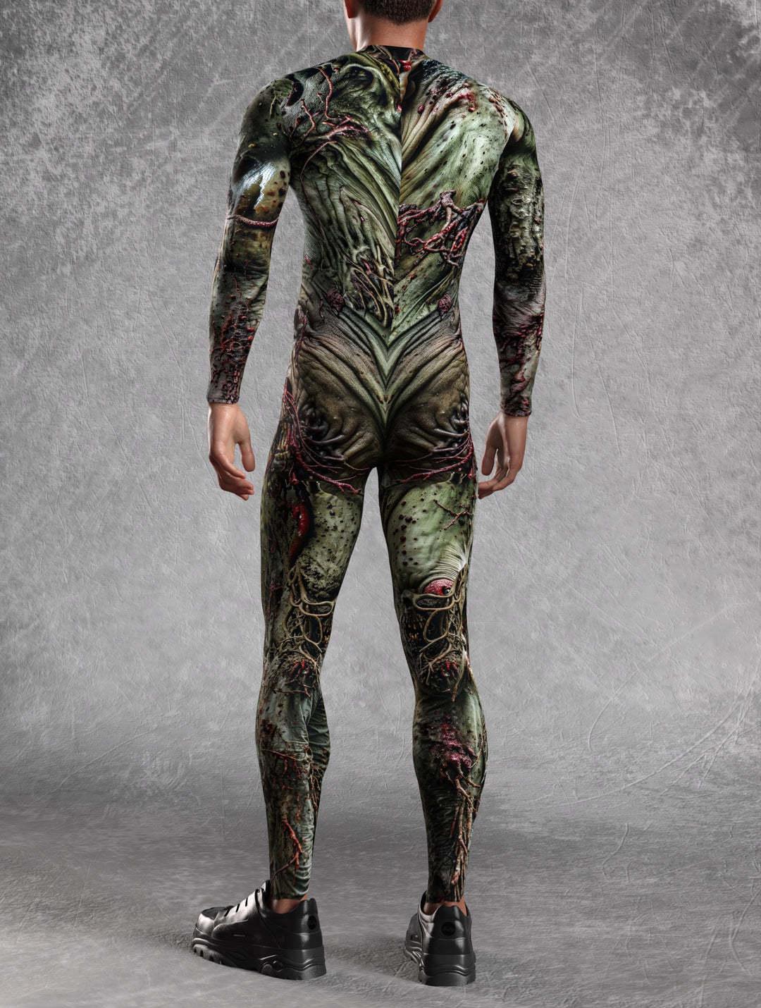 Halloween Party Performance Costumes 3D Printed Tights Jumpsuit for Men Anime Cosplay Clothing Party Carnival Festival Outfit