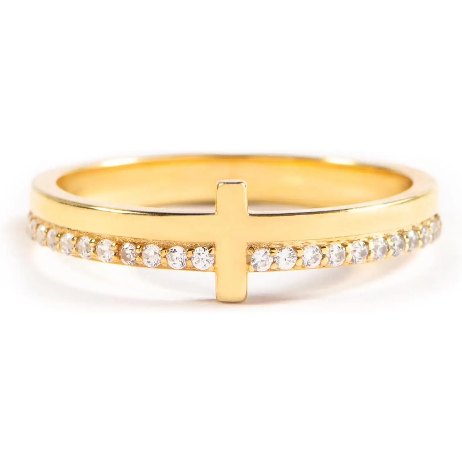 Cross Rings for Women, Purity Ring, Christian Ring, Christian Jewelry for Women, Confirmation Gifts, Baptism Gifts