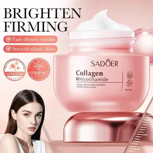 Korean Brightening Face Cream | Collagen & Niacinamide | Advanced Radiant & Firming Formula | Deep Hydrating Facial Care for Glowing Skin Deep Moisturizing