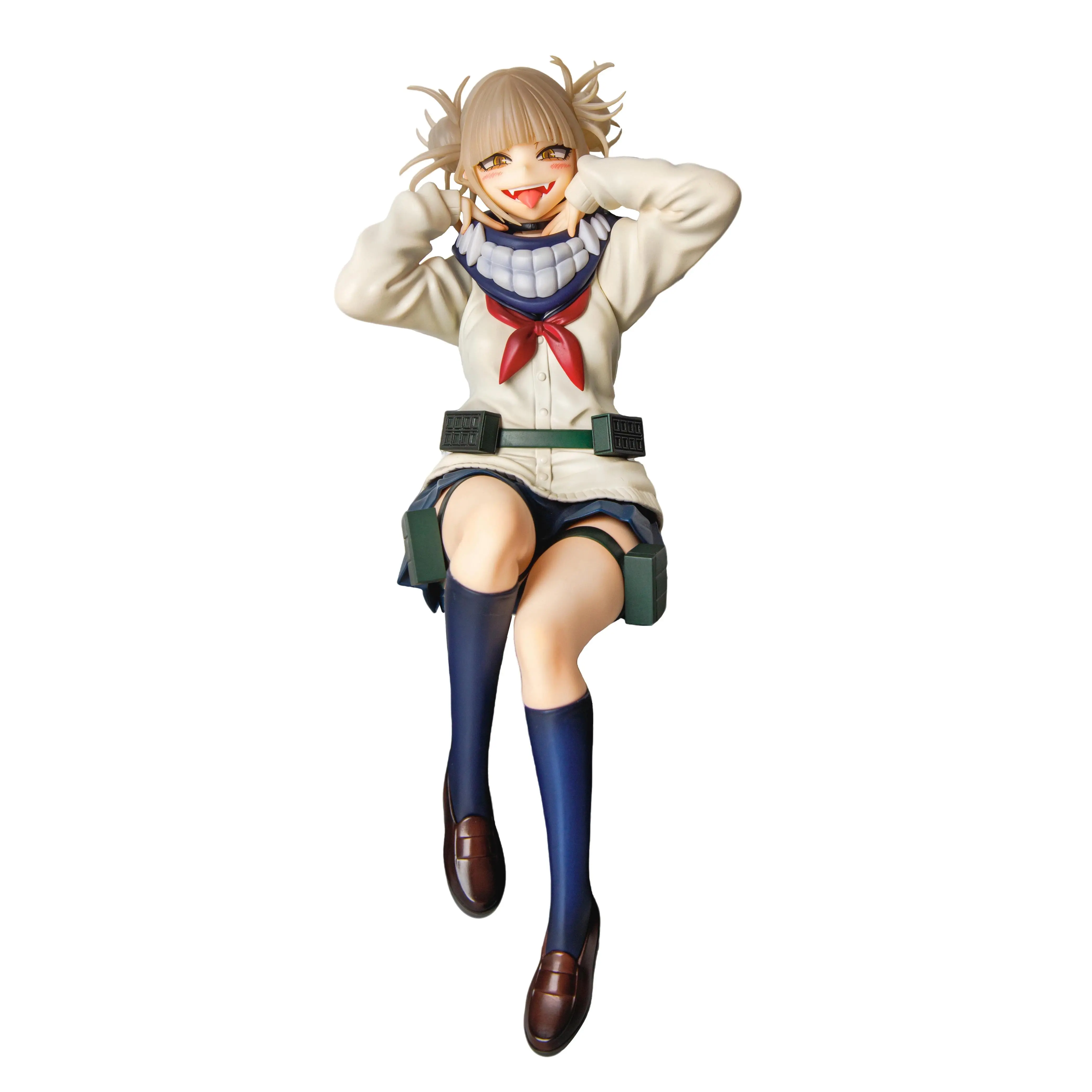 Anime MHA Figure Toga Himiko Action Figures Standing Toga Himiko Figurine PVC Beauty Models Look Up Figure Toga Himiko Toys 16CM
