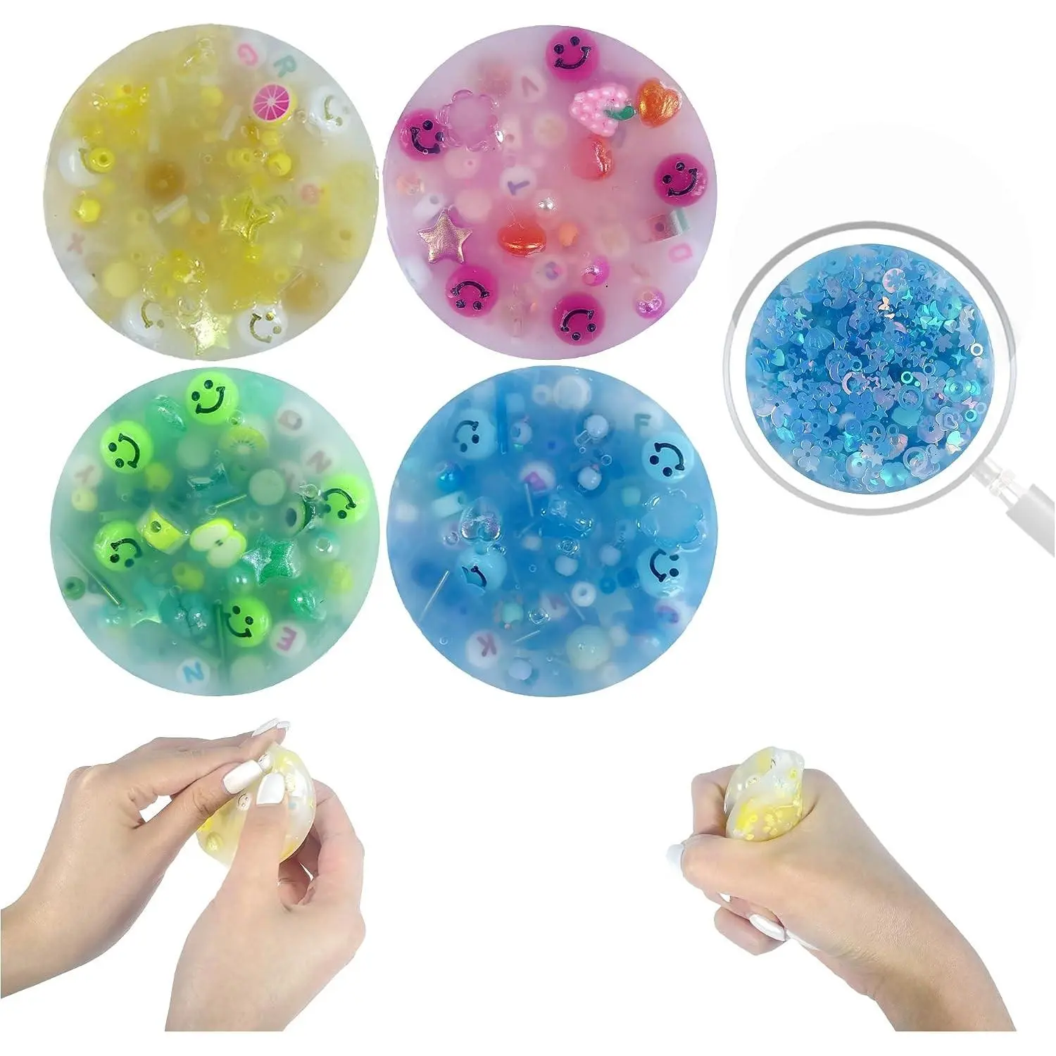 Picky Pad 4PCS Skin Picking Fidget Toys - Silicone Sensory Picking Pad for Adults - Tactile Peeling and Digging Fidget for Quiet Relaxation and Focus - Includes Portable Storage Case