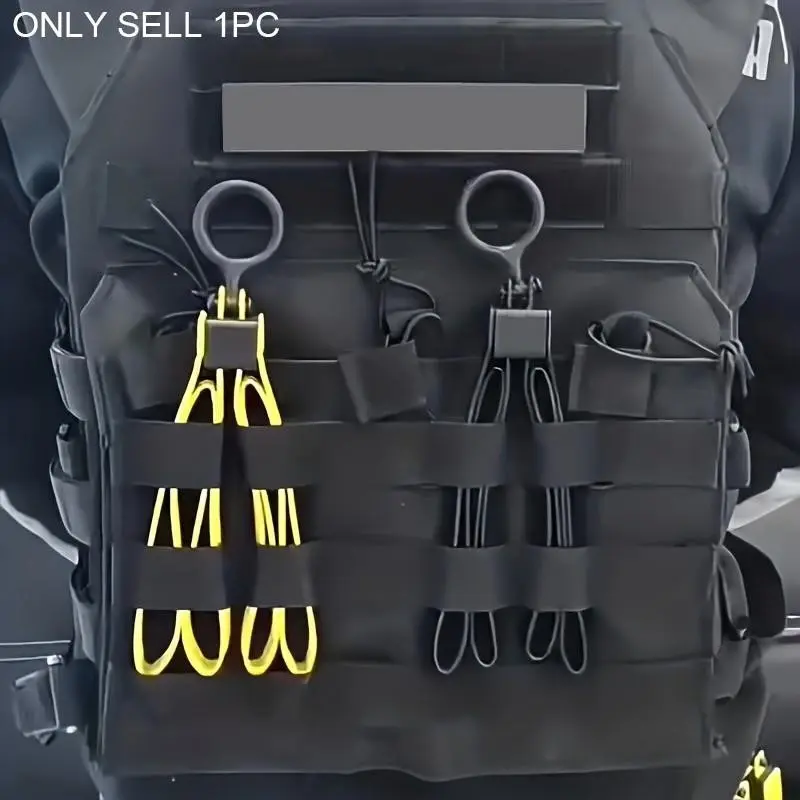 Nylon Tactical Tie-Down Straps, Universal Accessories, Ideal for Sports and Outdoor Enthusiasts, Durable and Versatile Gear