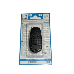 Rf433mhz Wireless Rolling Code Remote Control Garage Door Opener, Compatible with Came Top432ev 432ee 432na, for Garage Doors, Lights, Smart Home Devices