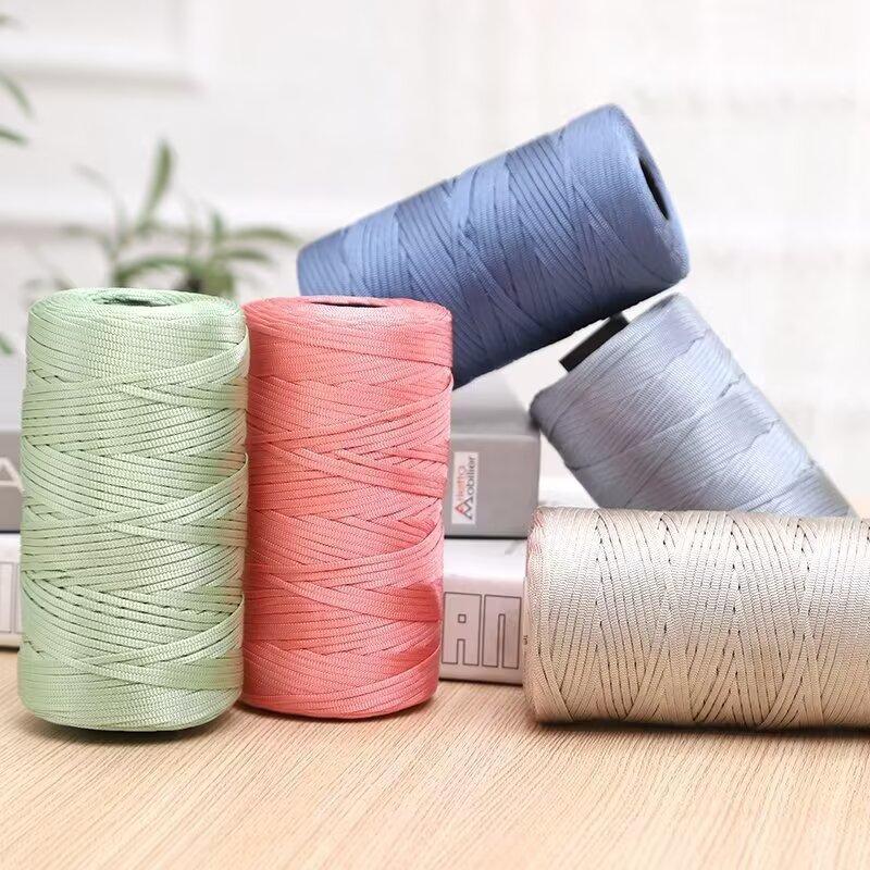 Solid Color Crochet Thread, 1 Count DIY Crochet Supplies for Sun Hat, Bag, Shoes, Cushion, Slippers, Crochet Supplies for Home Decor, Crochet Items