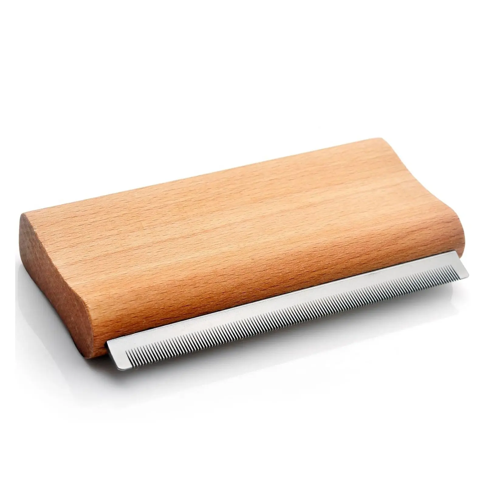 Eco-Friendly Wooden Pet Hair Remover, Portable Dog Cat Grooming Brush Deshedding Tool, Multi-Functional Lint Roller for Horses, Furniture, Carpets, Bedding