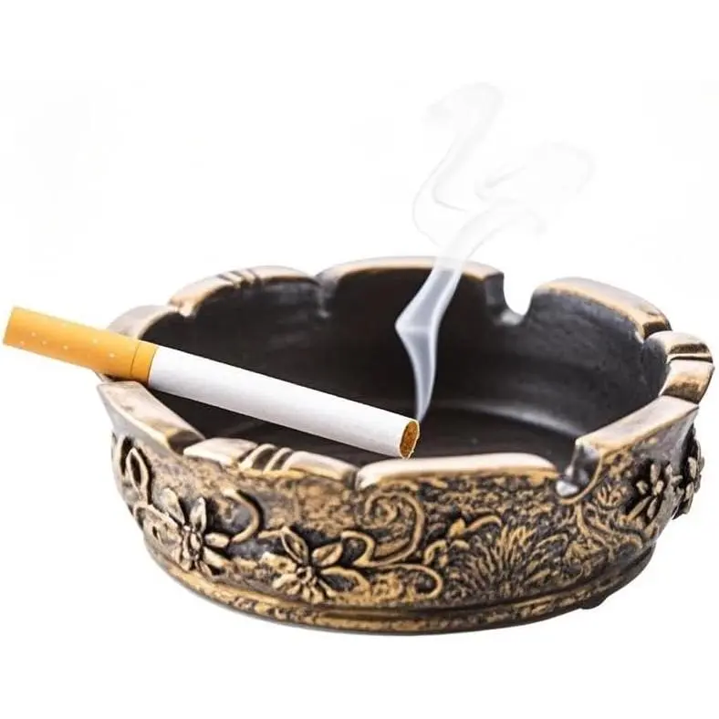 Vintage Outdoor Cigar Ashtray for Patio