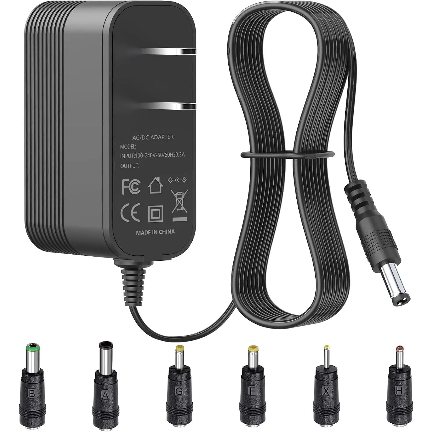 15V 1A  Jump Starter Power Cord Charger for DBPower, Tacklife, , , Beatit  Jump Starter  Power  for  450A 500A 600A 800A 1000A Auto  Booster