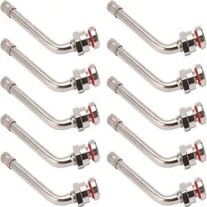 TR545D Truck Valve Stem Fits For Alcoa 22.5 and 24.5 Aluminum Wheels Pack of 10