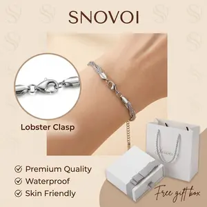 Adjustable Braided Silver Herringbone Bracelet, Elegant & Delicate Style, Hypoallergenic & Durable, Stackable Jewelry for Everyday & Special Occasions, Great for Birthday Gift Boxes & Graduation Party Favors