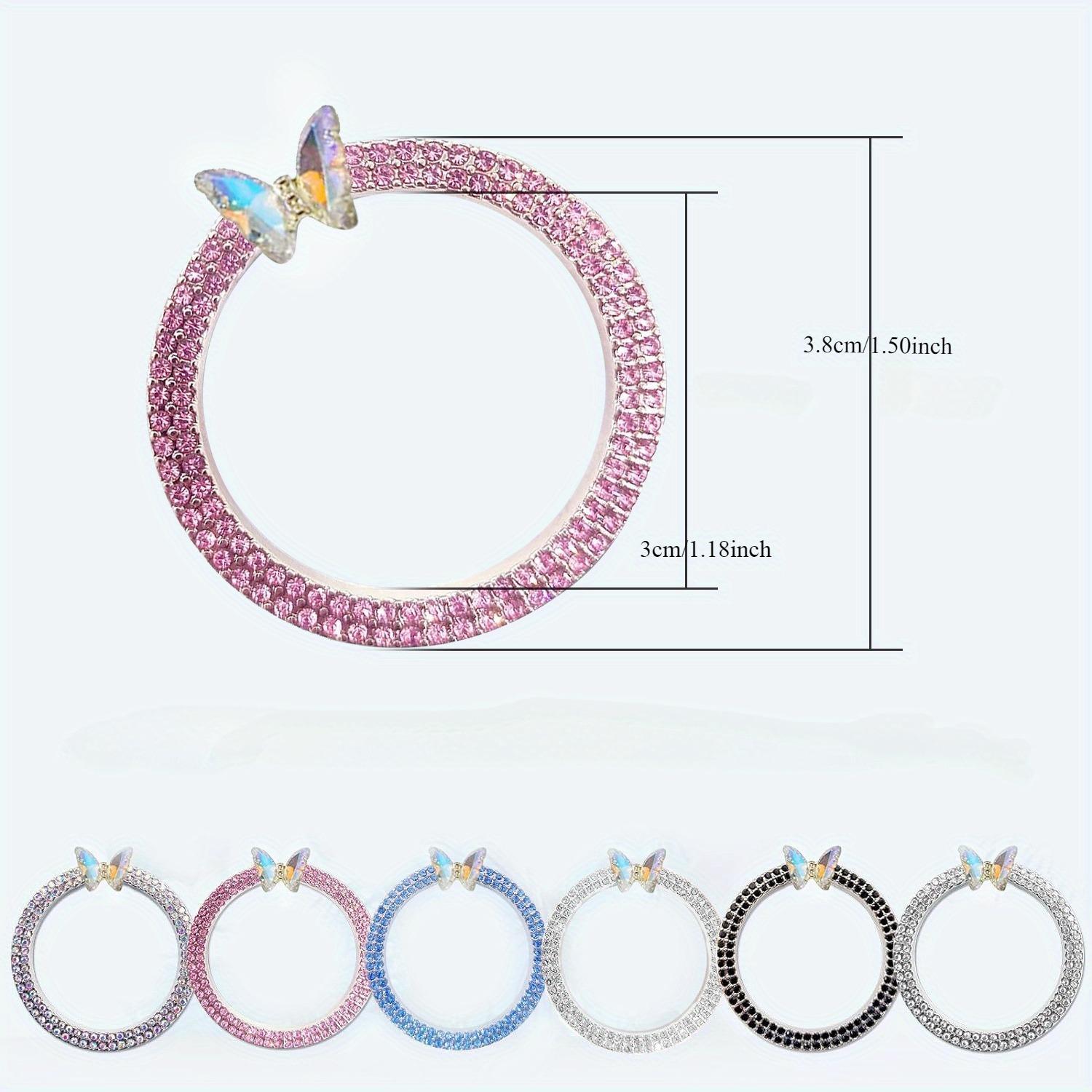 Car Engine Start Stop Button Decoration, Car Accessories for Girls, Car Stuff, Creative Rhinestone Decor Car Engine Start Stop Button Decorative Accessories, Car Decor for Girls, Car Gadgets, Car Interior Decor for Women