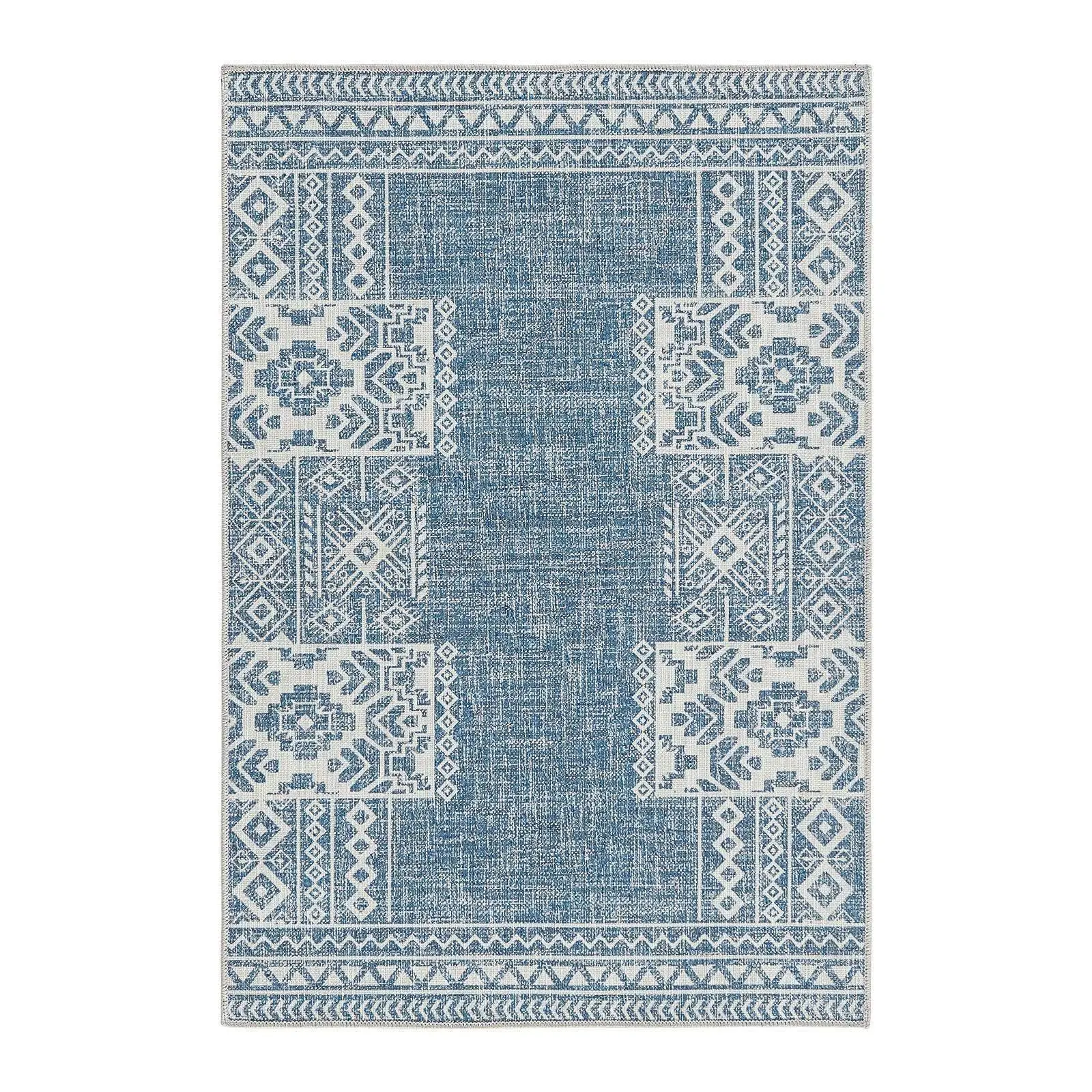 Berber Geometric Totem Rug