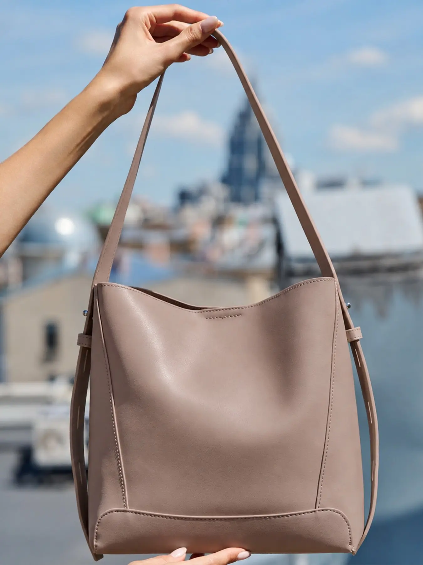 Ladies' Fashionable Handbag, Adjustable Shoulder Crossbody Bag, Large Soft Top Handle Bag, Stylish Women's Accessory, Perfect for Daily Use