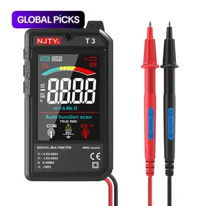 NJTY T3 Smart Digital Multimeter, Auto‑Ranging Multimeter for Measuring Voltage and Resistance, Rechargeable Multimeter with Live Wire Recognition, AC Voltage Tester #GLOBAL PICKS