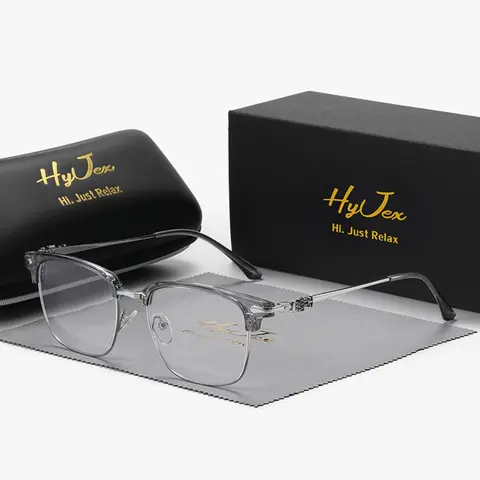 Unisex Vintage Sunglasses Brow Bar Frame, Casual Trendy Half Rim Glasses, Metal Plastic Frame, All Seasons Wear, Decorative Lenses