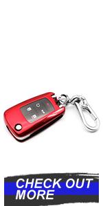 2pcs Compatible with Chevy Chevrolet Silverado GMC Sierra 1500 2500 3500 Smart 5 Buttons Key Fob Cover Case Key Chain Protector Keyless Remote Holder