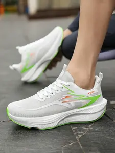 2026 Spring Summer New Couple Sneakers, Breathable Mesh Upper Running Shoes, Soft Light Platform Walking Footwear, Unisex for Outdoor Jogging & Indoor Gym EU 36-45
