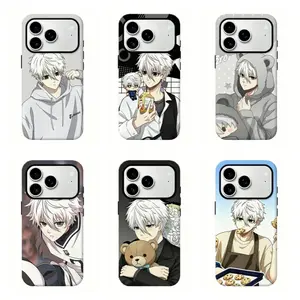 Blue Lock Nagi Seishiro Phone Case, Lazy Cute Anime Boy Design, Shockproof Protective,Cover For iPhone 17 Pro Max 16 15 14 13 12 11 for Samsung S21 S22 S23 S24 S25 Phone Case,Perfect Holiday Gift