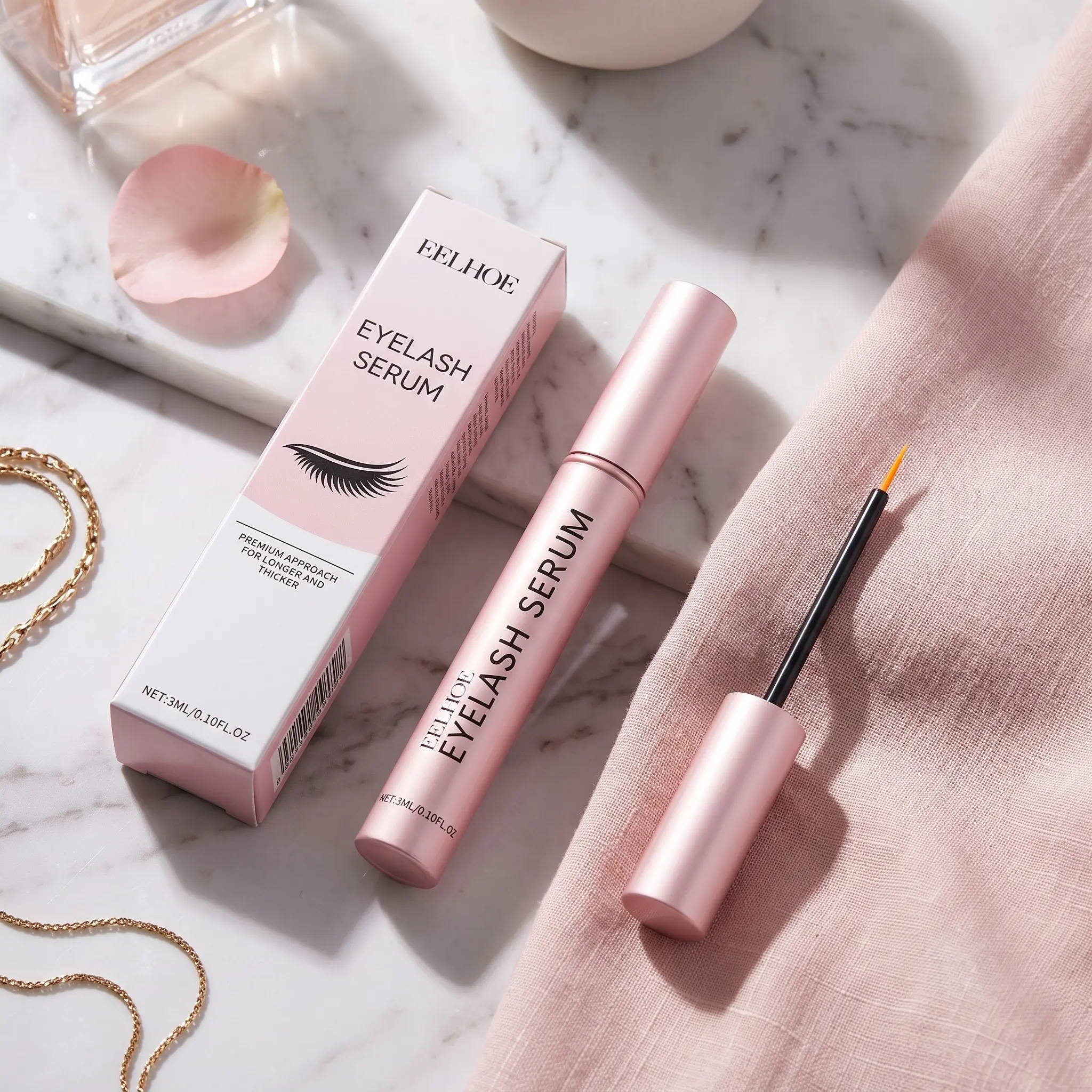 Ginseng Vitamin Eyelash Serum, Eyelash Boosting Serum, Eyelash Enhancer, Eyelash Lengthening Serum, Eyelash Growth Serum, Lash Enhancing Serum, Nourishing and Strengthening Eyelashes Serum, Eye Makeup Product