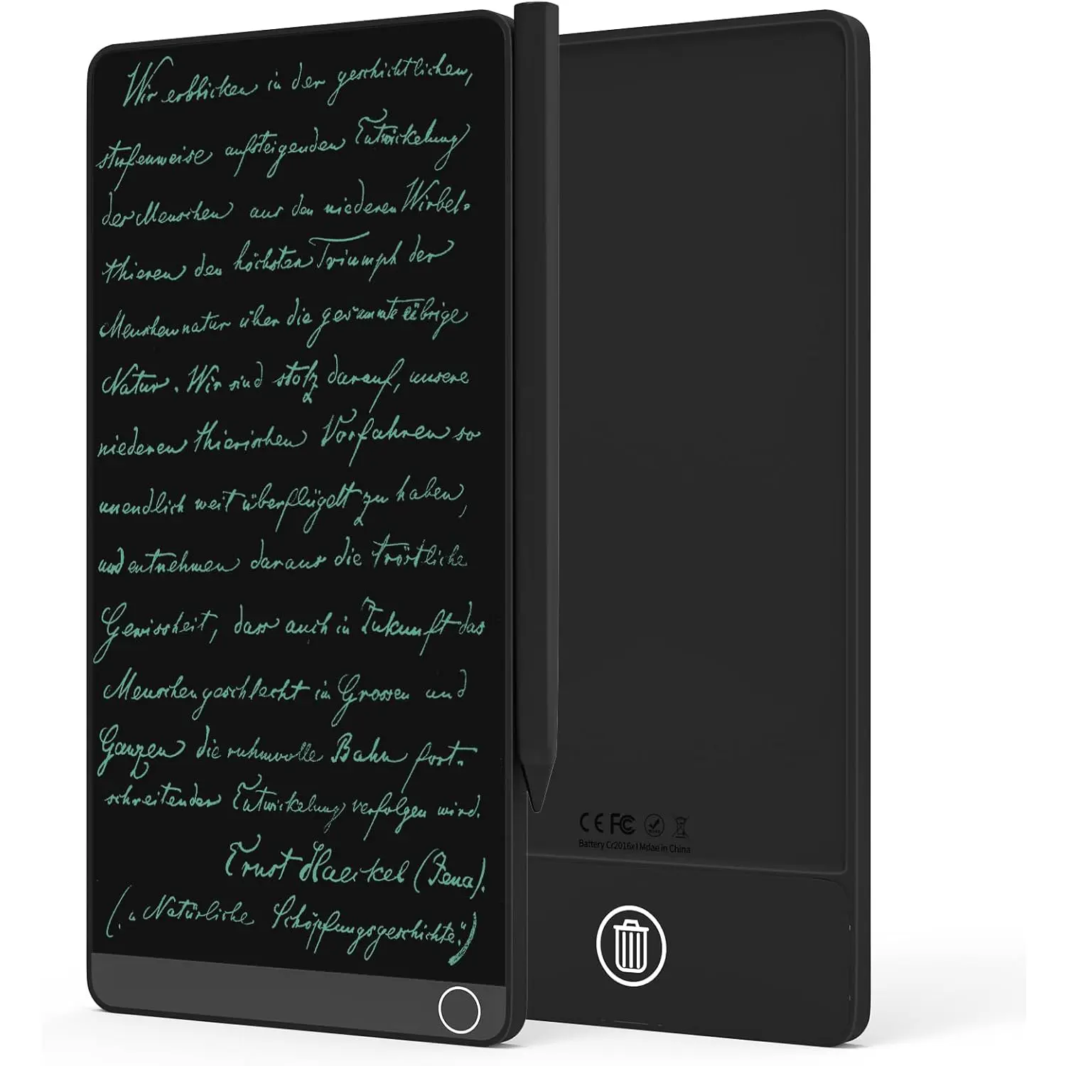 Erasable Screen Writing Tablet, 6.5" Full Screen LCD Digital Notepad, Portable Lightweight Pocket Design, Ideal for Creative Sketching & Drafting, Erasable Screen Writing Tablets