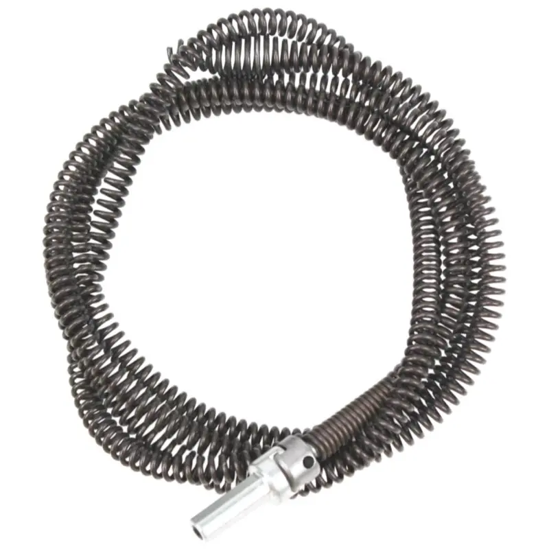 Electric Drain Cleaner Tool, 59 Inch Flexible Metal Spiral Drain Auger, Powerful Hair & Debris Removal, Drain Clog Remover, Ideal for Sinks, Toilets, Pipes, Powerful Pipe Dredging