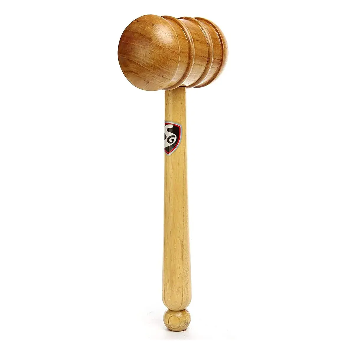 Wooden Mallet with Solid Beechwood Head and 8-Inch Handle - for Woodworking, Chiseling, Craft Projects and Knocking-In Preparations