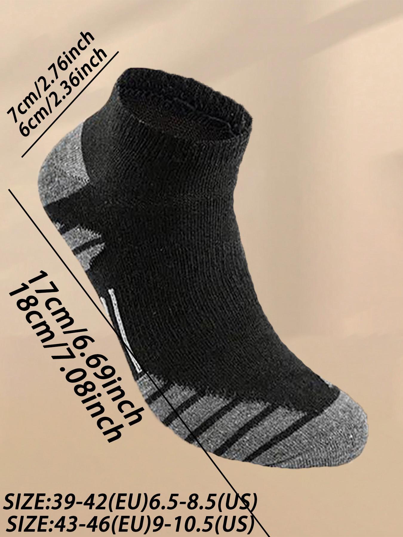 Men's Colorblock Low Cut Socks, Athletic Socks, Breathable Comfortable Socks for Daily Wear, Men's Socks & Hosiery