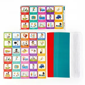 Children's Visual Time Chart Non Verbal Communication Visual Assistance Schedule Planning Daily Card Early Educational Toys