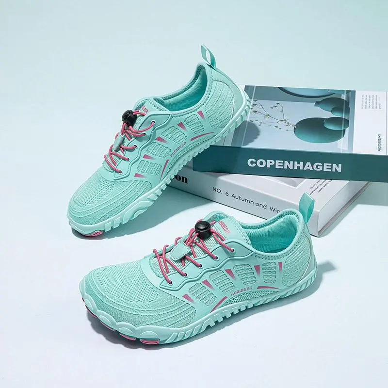 HOBIBEAR Barefoot Shoes Zero Drop Wide Toe Box Sneakers - Lightweight Breathable Casual Shoes for Walking | Spring Autumn Comfort