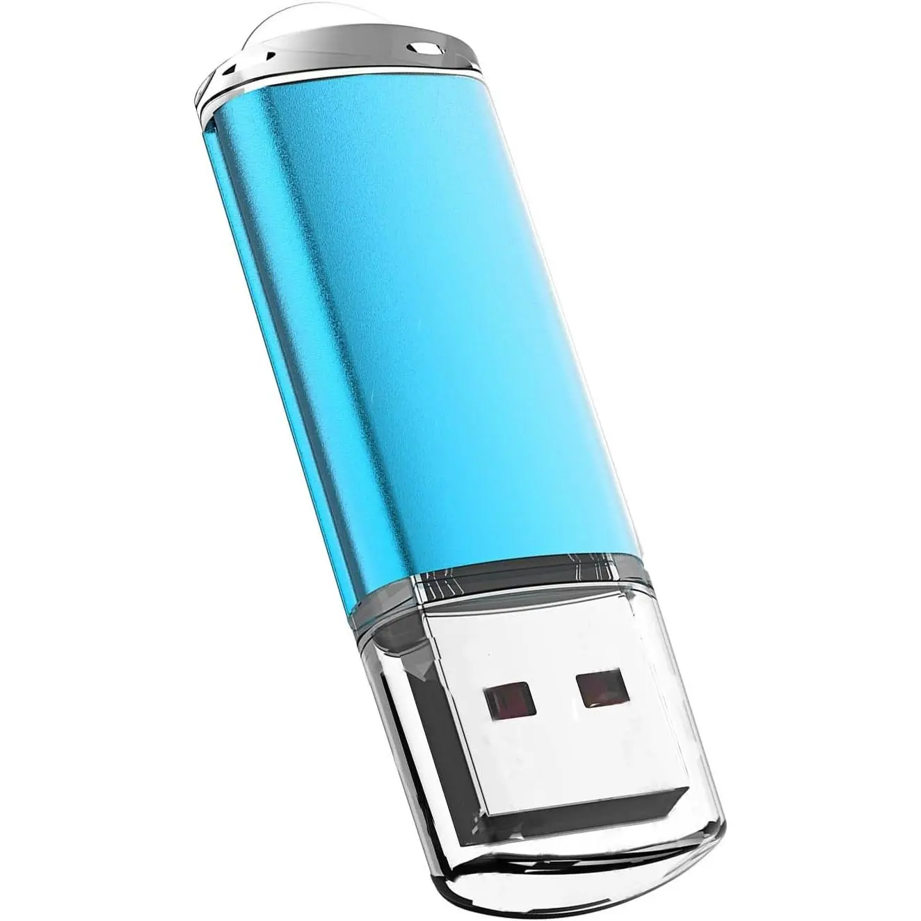 USB Flash Drive 8GB,  USB Thumb Drives 2.0 High Speed USB Memory Stick Zip Drives (Blue,8 GB)