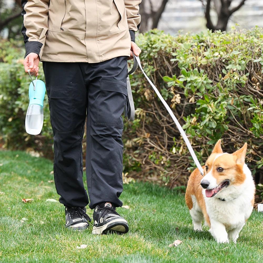 Big Dog Water Bottle Portable Drinking Bowl For Small Dogs Cat Travel Hiking Puppy Pet Water Dispenser Cup Labrador