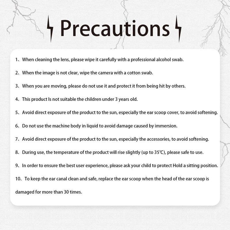 Portable Ear Wax Remover, 1 Set Waterproof Ear Wax Removal Kit with Camera & Accessories, Multi-use Endoscope Ear Wax Removal Tool, Ear Wax Flush Kit, Christmas Gift Ideas