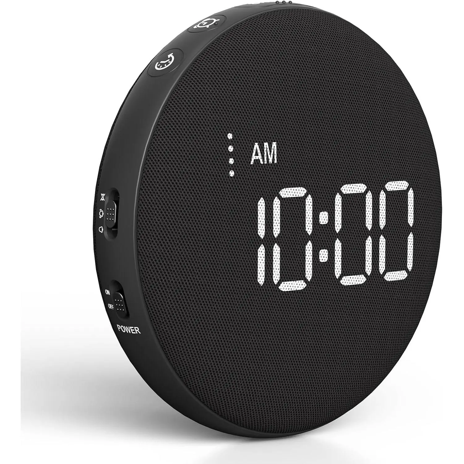Powerful Vibrating Alarm Clock for Heavy Sleepers with Bed Shaker, 110dB Loud Alarm & Rechargeable Battery – Ideal for Bedroom, Dorm & Travel