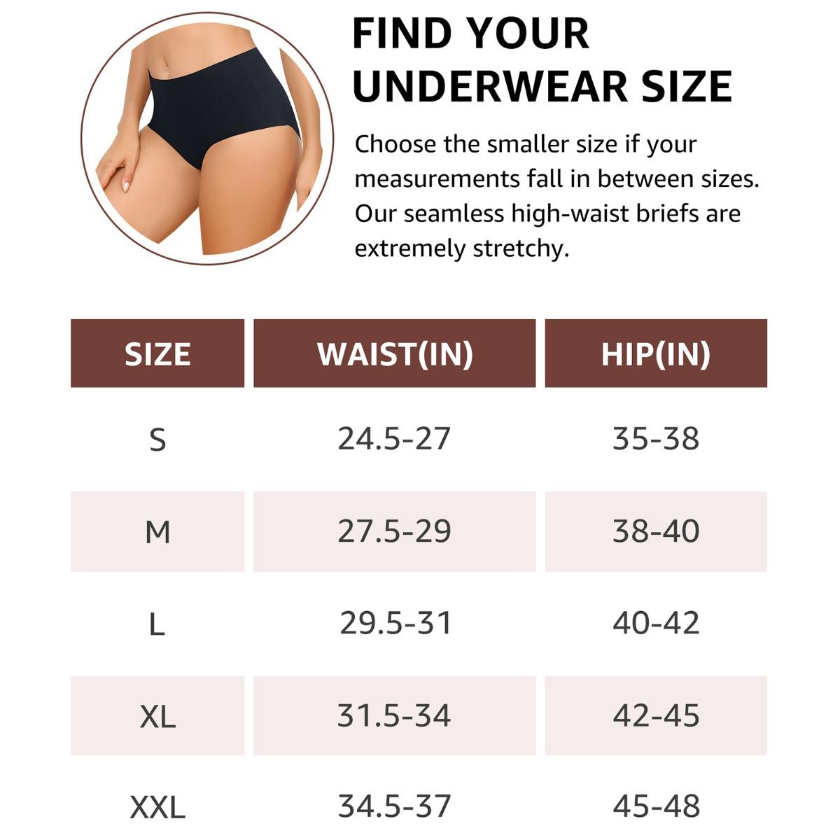 LEVAO High Waisted Seamless Underwear for Women No Show Full Coverage Briefs Stretchy Invisible Panties Pack of 6 SpringStatements LEVAO High Waisted Seamless Underwear for Women No Show Full Coverage Briefs Stretchy Invisible Panties Pack of 6 SpringStatements