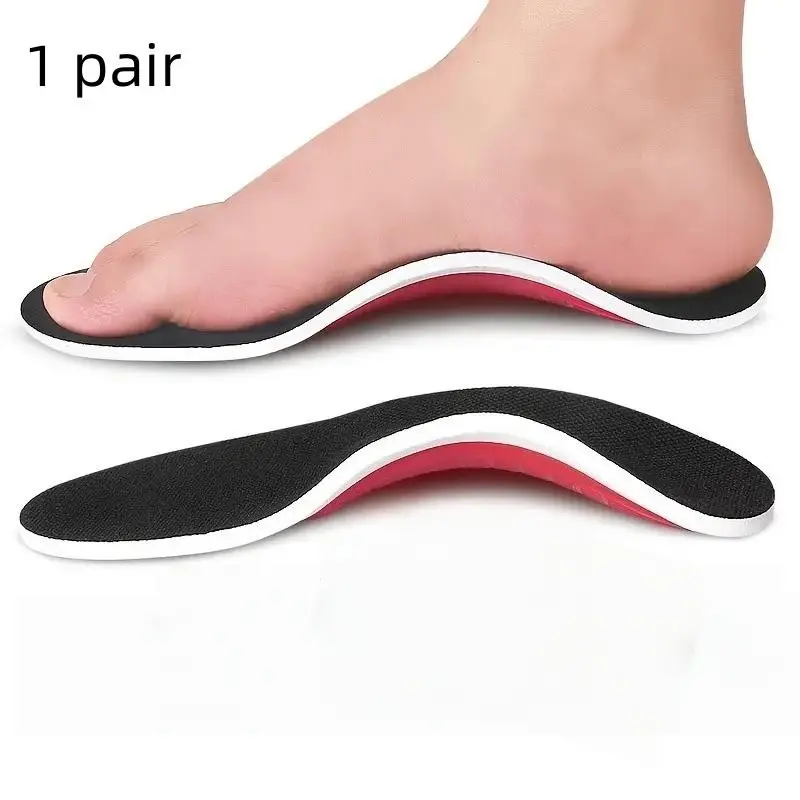Foot Arch Support Insoles, 1 Pair Non-slip Foot Arch Support Cushion, Supportive Soles, Foot Care Insoles for Men & Women, Cushioned Insole, Sports & Outdoor Accessories