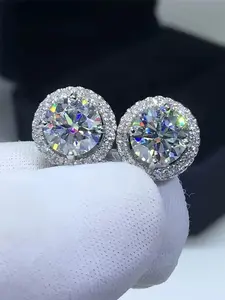 Elegant Rhinestone Earrings, Classic Fashion Jewelry Gift, Unisex, Perfect for Birthdays and Mother's Day, Bridesmaid Earrings, Fashionable Jewelry Accessories