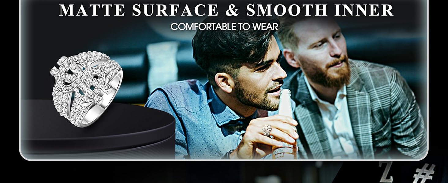 Sanfenly Iced Out Rings for Men Bling Fake Diamond Costume Pinky Rings Chunky Gold Silver 80s 90s Hip Hop Rings Star Cuban Chain Square US Dollar Sign Rapper Ring Fashion Cosplay Man Jewelry Ring Set Sanfenly Iced Out Rings for Men Bling Fake Diamond Costume Pinky Rings Chunky Gold Silver 80s 90s Hip Hop Rings Star Cuban Chain Square US Dollar Sign Rapper Ring Fashion Cosplay Man Jewelry Ring Set