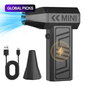 Portable Car Air Duster, 110000RPM 3 Gears Adjustable Electric Air Blower, Rechargeable Car Blowing Snow Tool, Professional Car Cleaning Tool, Car Stuff