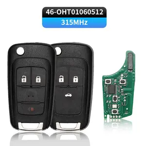 OHT01060512 Remote Car Key 2/3BT Fob 315MHz/433MHz ID46 for Chevrolet Cruze Camaro Malibu Sonic Opel GMC Keys