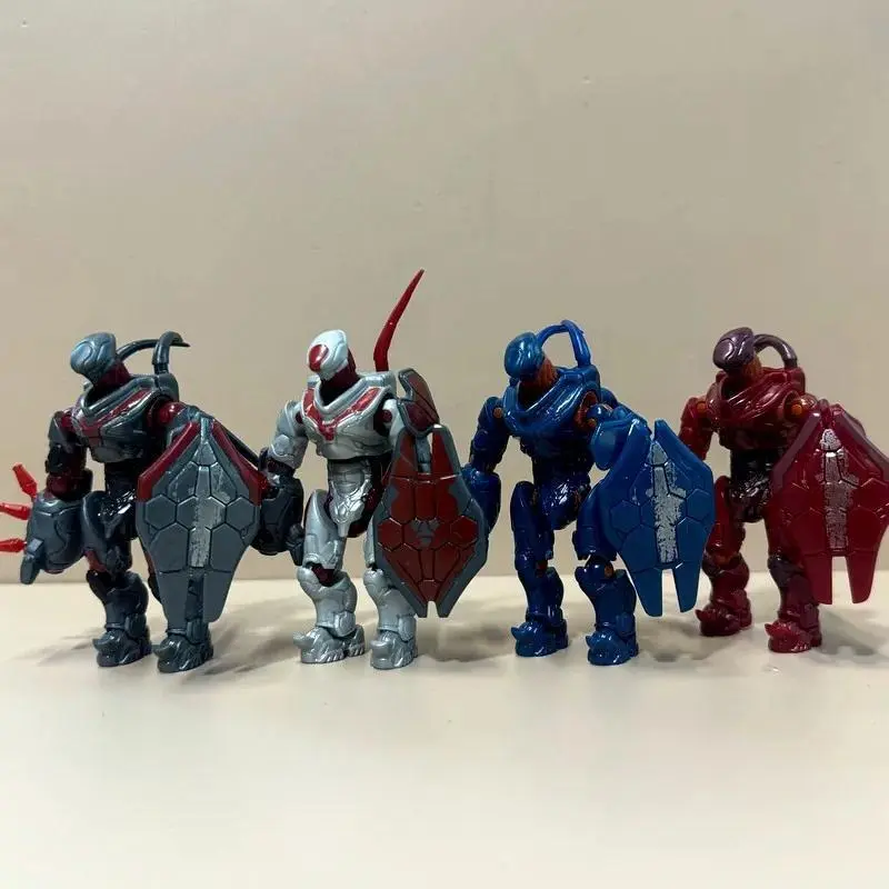 2026 hot item Mega Construx Bloks Infinite Red Blue Silver Banished Remnant Hunter Pelican Inbound Hunter Warriors 3'' Toys Gifts